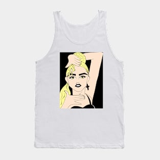 LEGENDARY VOGUE POP SINGER FAN ART Tank Top